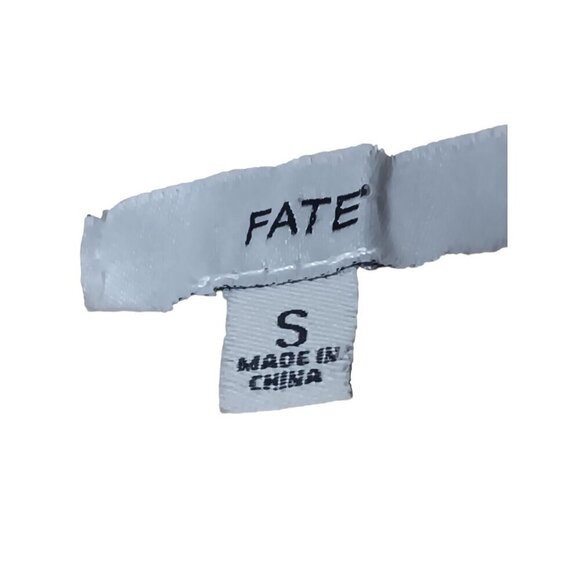 Fate Soft Sweater Fair Isle Size S Long Sleeve Crew Neck - Picture 7 of 14